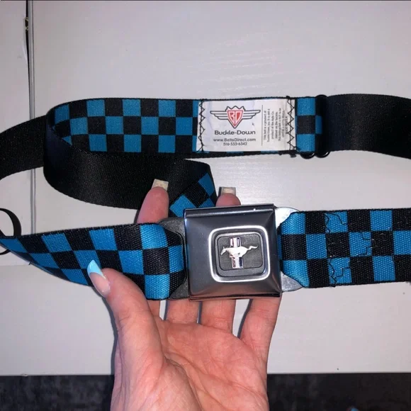 Buckle-Down | Accessories | Mustang Seat Buckle Belt Such A  display picture 2